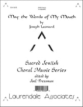 May the Words of My Mouth SATB choral sheet music cover